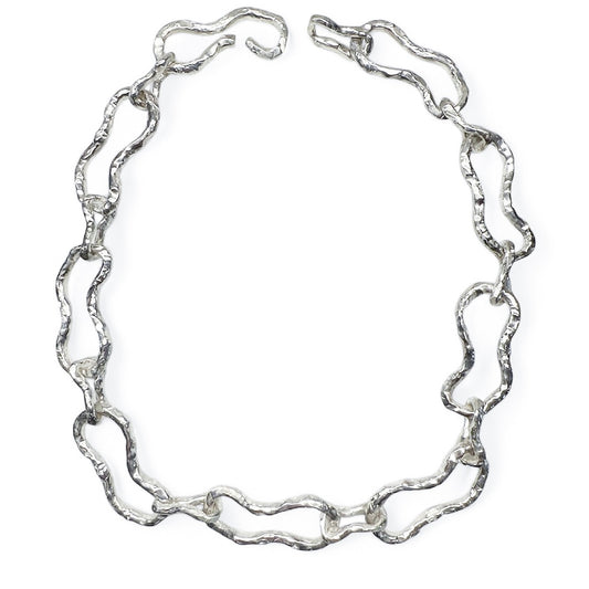 Essenza Necklace clean silver