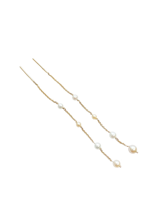 Akoya Chain Earrings