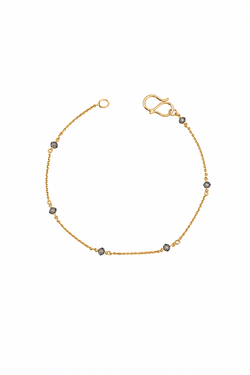 Prisma Diamant armbånd i 14 kt guld