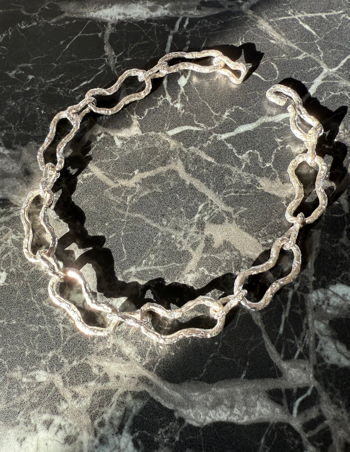 Essenza Necklace clean silver