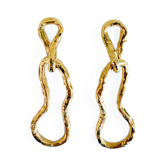 Essenza Earrings gold-plated