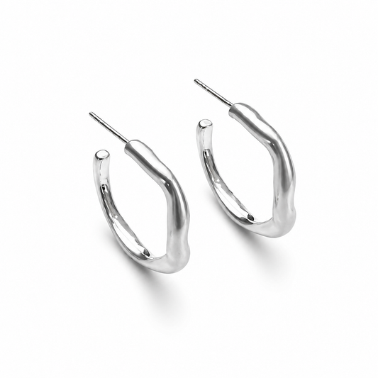 Curves Kreoler i clean sølv