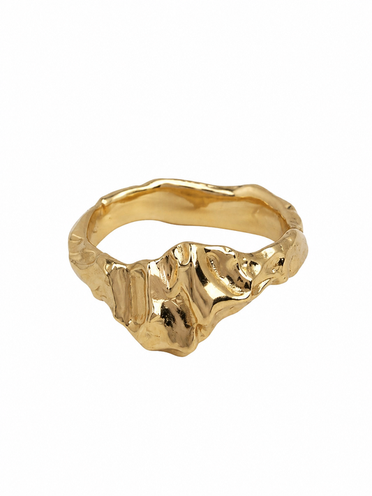Luna Passionista 14 kt guld ring