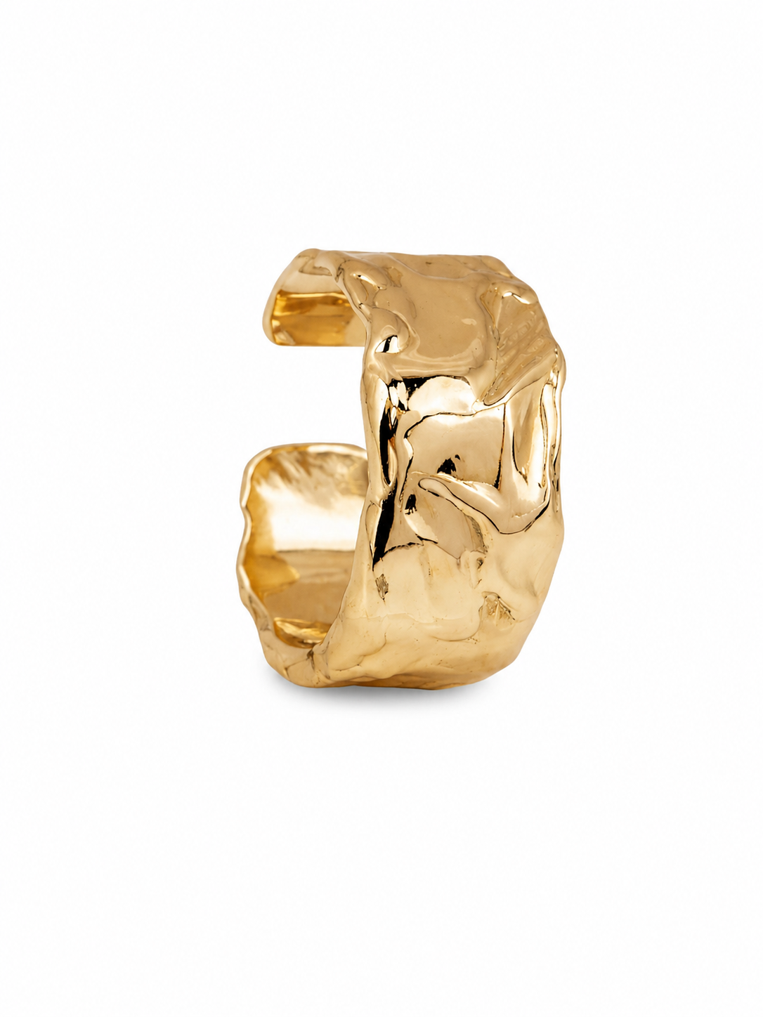 Luna Forte stor 14 kt guld ring