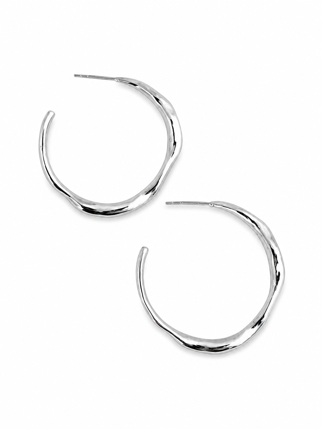 Curves Big Hoops i sølv