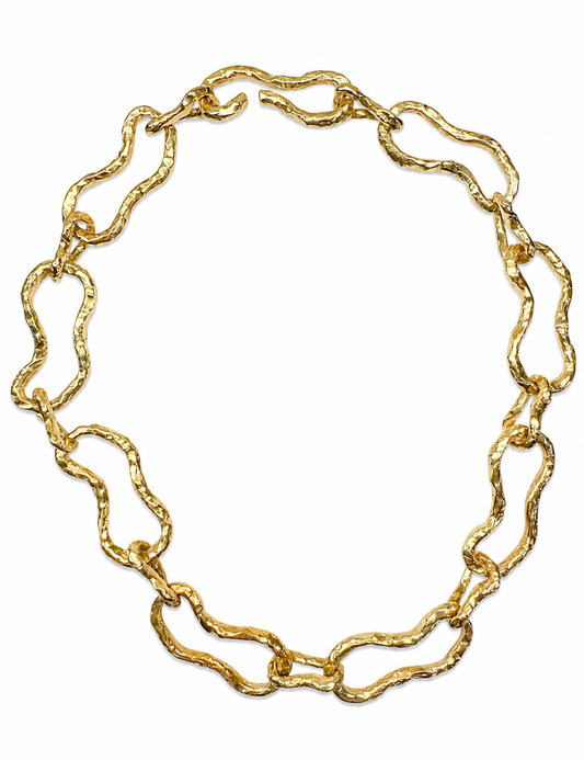 Essenza Necklace forgyldt sølv