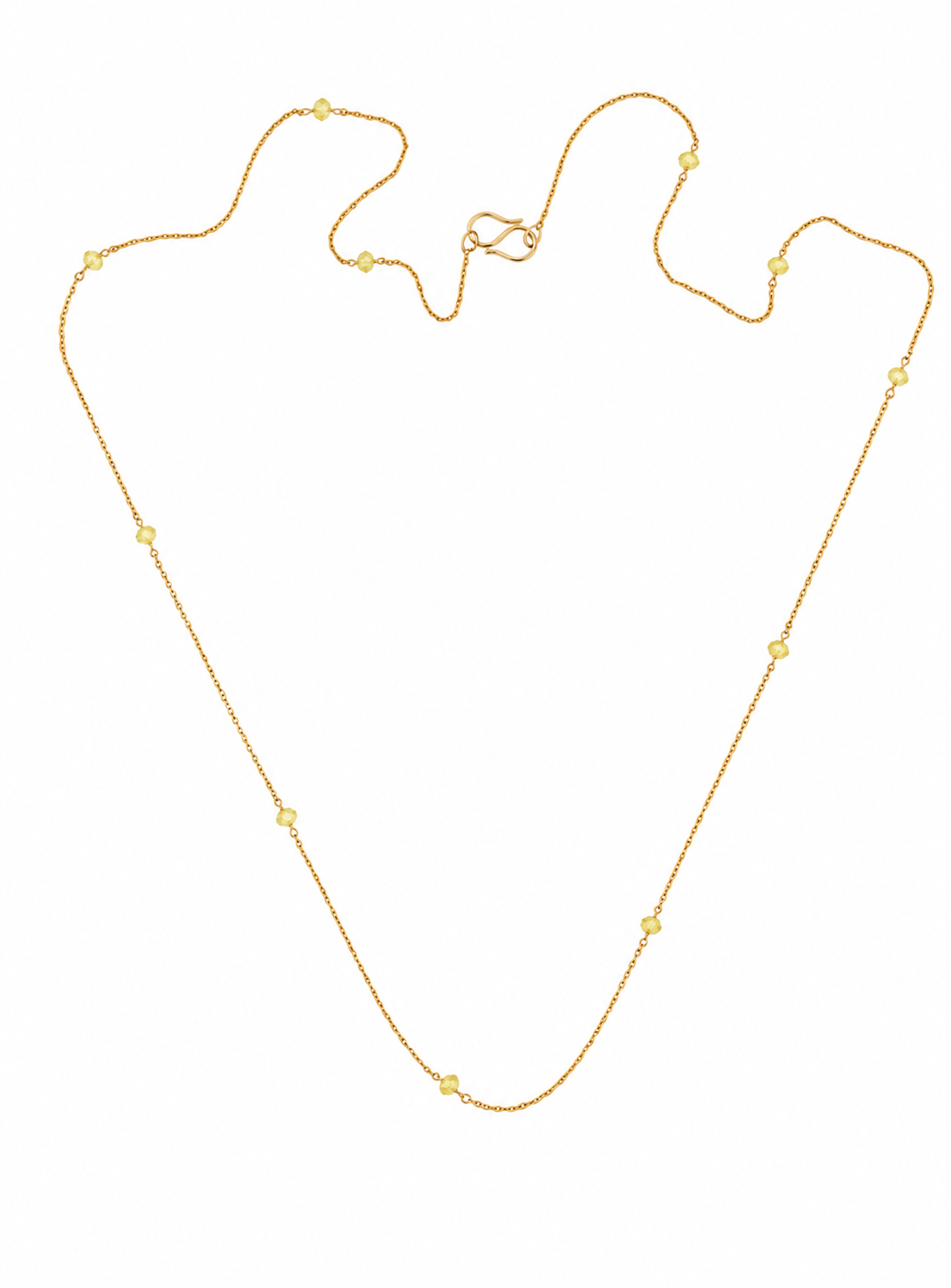 Prism Diamant halskæde i 14 kt guld