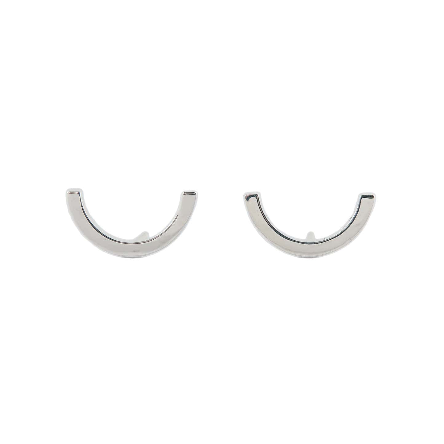 Sharp Earring i 925 sterling sølv, forfra.
